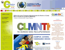 Tablet Screenshot of climantica.org